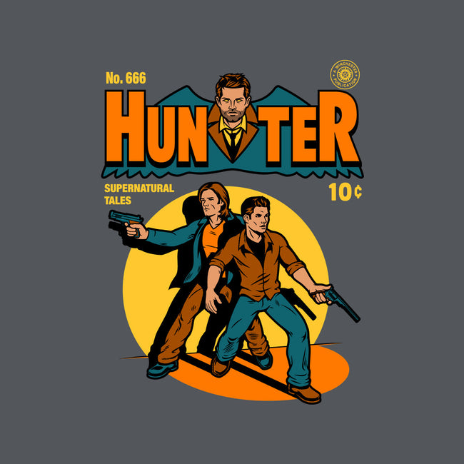Hunter Comic-none removable cover w insert throw pillow-harebrained
