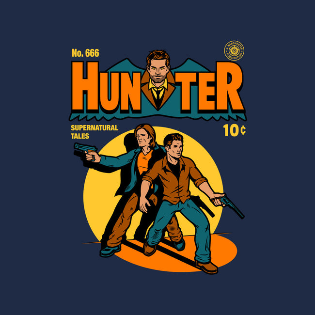 Hunter Comic-mens heavyweight tee-harebrained
