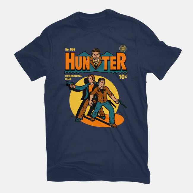 Hunter Comic-mens heavyweight tee-harebrained