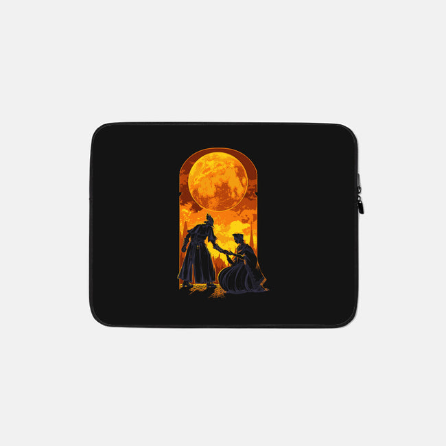 Hunter, Find Your Worth-none zippered laptop sleeve-GryphonShifter