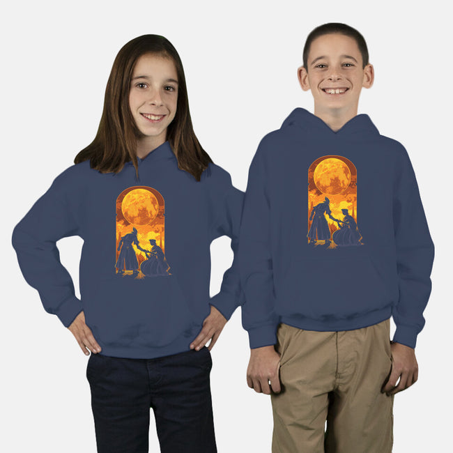 Hunter, Find Your Worth-youth pullover sweatshirt-GryphonShifter