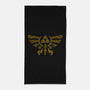 Hylian Henna-none beach towel-Legendary Phoenix