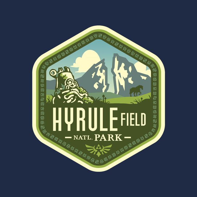 Hyrule Field National Park-womens v-neck tee-chocopants