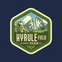 Hyrule Field National Park-womens v-neck tee-chocopants