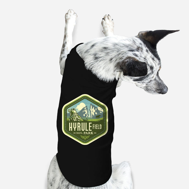 Hyrule Field National Park-dog basic pet tank-chocopants