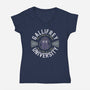 Gallifrey University-womens v-neck tee-Arinesart