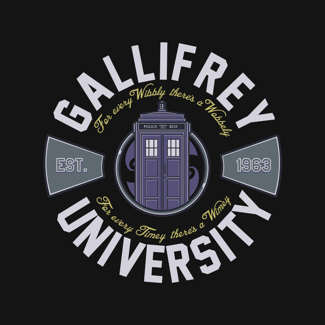 Gallifrey University-unisex baseball tee-Arinesart