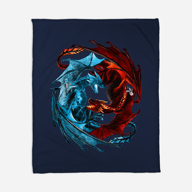 Game of Dragons-none fleece blanket-alemaglia