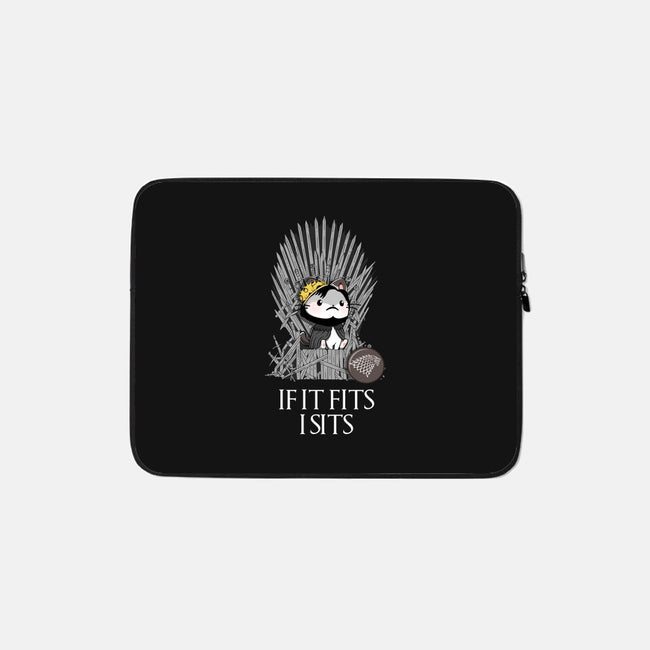 Game of Sits-none zippered laptop sleeve-glassstaff