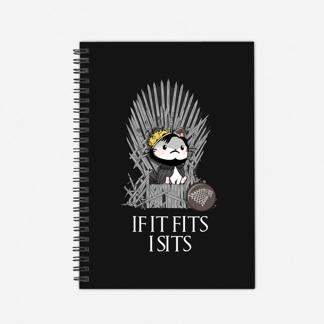 Game of Sits-none dot grid notebook-glassstaff