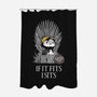 Game of Sits-none polyester shower curtain-glassstaff