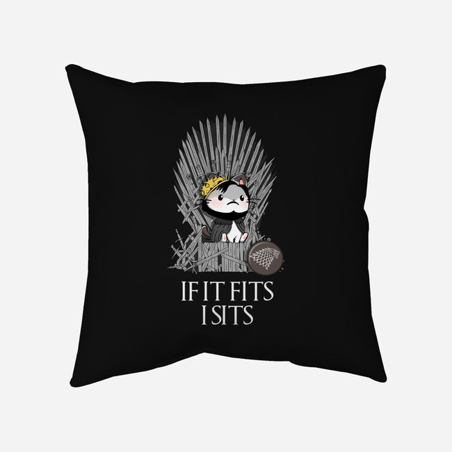 Game of Sits-none removable cover w insert throw pillow-glassstaff