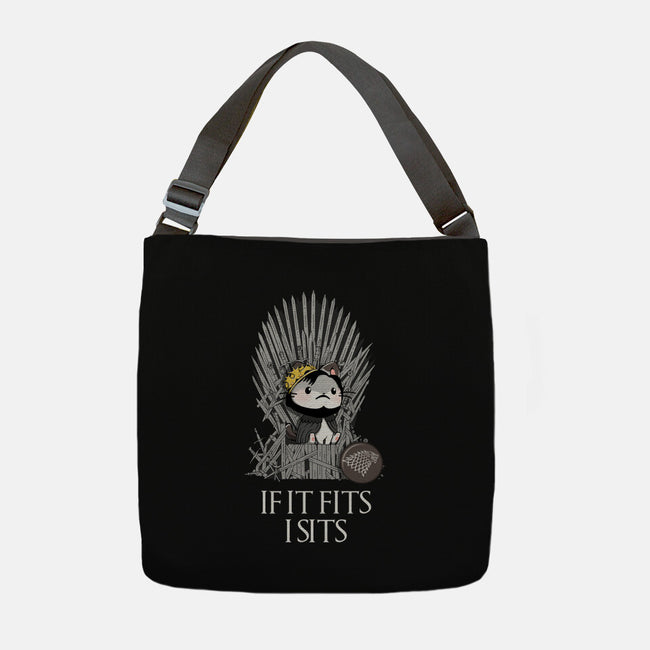 Game of Sits-none adjustable tote-glassstaff