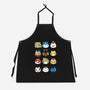 Gamer Cats-unisex kitchen apron-BlancaVidal