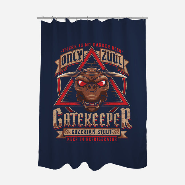 Gatekeeper Gozerian Stout-none polyester shower curtain-adho1982