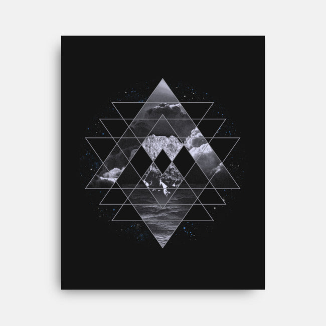 Geometric Nature-none stretched canvas-expo