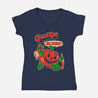 GHOOOUL-AID-womens v-neck tee-BeastPop