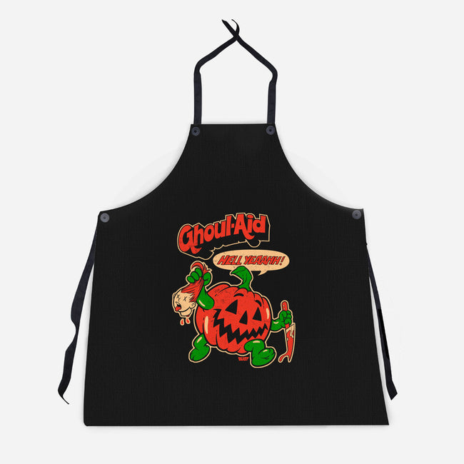 GHOOOUL-AID-unisex kitchen apron-BeastPop