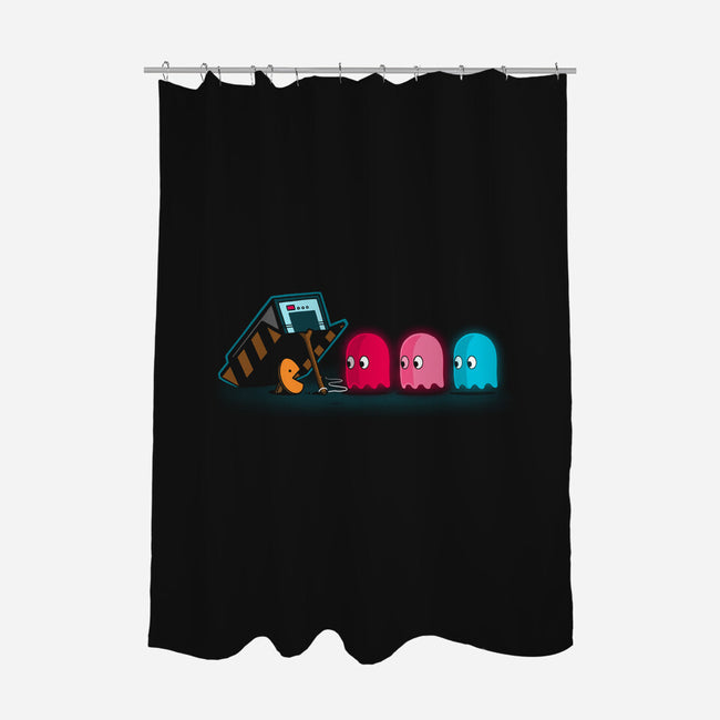 Ghost Trap-none polyester shower curtain-Naolito