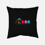 Ghost Trap-none removable cover w insert throw pillow-Naolito