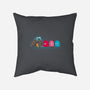 Ghost Trap-none removable cover w insert throw pillow-Naolito