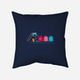 Ghost Trap-none removable cover w insert throw pillow-Naolito