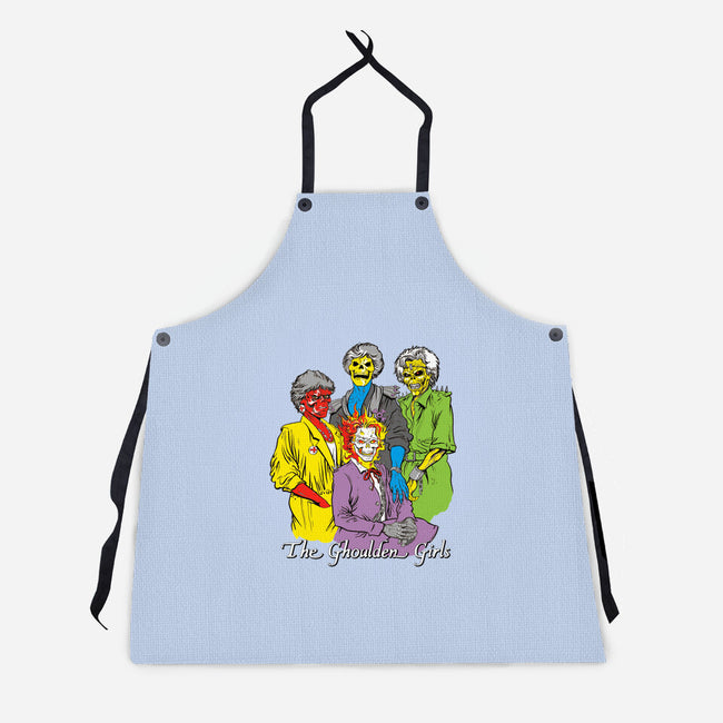 Ghoulden Girls-unisex kitchen apron-Marcode85