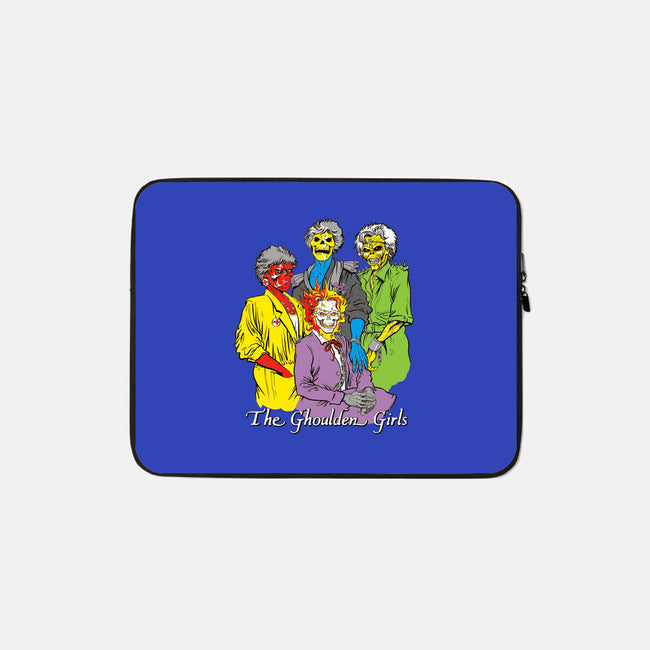 Ghoulden Girls-none zippered laptop sleeve-Marcode85