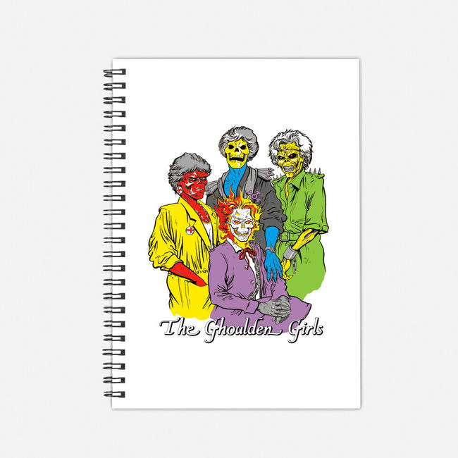 Ghoulden Girls-none dot grid notebook-Marcode85