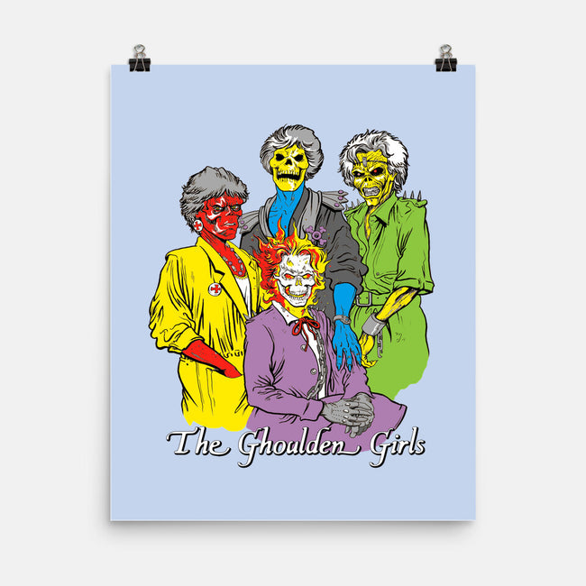Ghoulden Girls-none matte poster-Marcode85