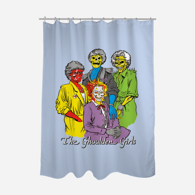Ghoulden Girls-none polyester shower curtain-Marcode85