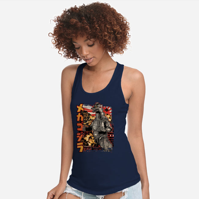 Giant Robot Pop-womens racerback tank-cs3ink