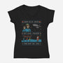 Gift Long and Prosper-womens v-neck tee-MJ
