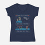 Gift Long and Prosper-womens v-neck tee-MJ