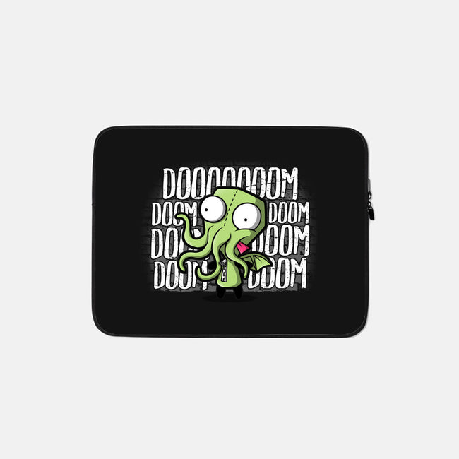 GIRthulhu-none zippered laptop sleeve-adho1982