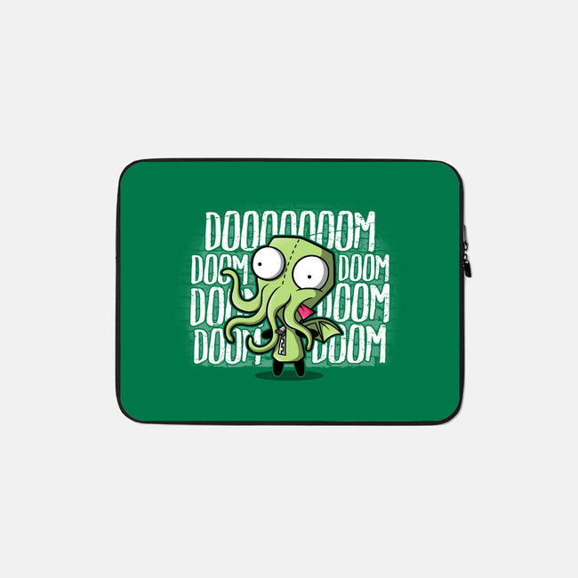 GIRthulhu-none zippered laptop sleeve-adho1982