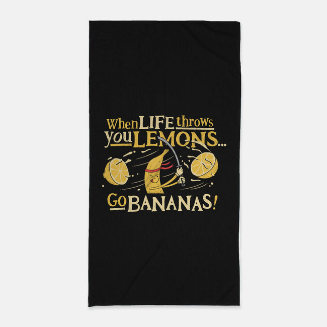 Go Bananas-none beach towel-Gamma-Ray