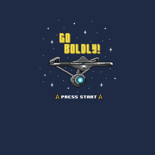 Go Boldly-youth pullover sweatshirt-Pixel Pop Tees