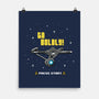 Go Boldly-none matte poster-Pixel Pop Tees