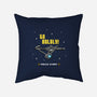 Go Boldly-none removable cover w insert throw pillow-Pixel Pop Tees