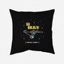 Go Boldly-none removable cover throw pillow-Pixel Pop Tees