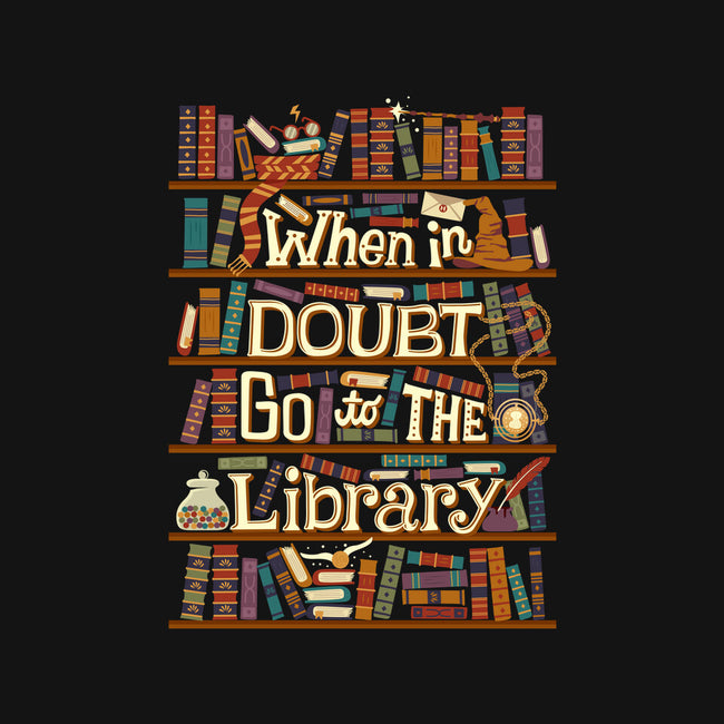 Go To The Library-none matte poster-risarodil
