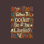 Go To The Library-none removable cover w insert throw pillow-risarodil