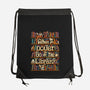 Go To The Library-none drawstring bag-risarodil