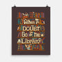 Go To The Library-none matte poster-risarodil