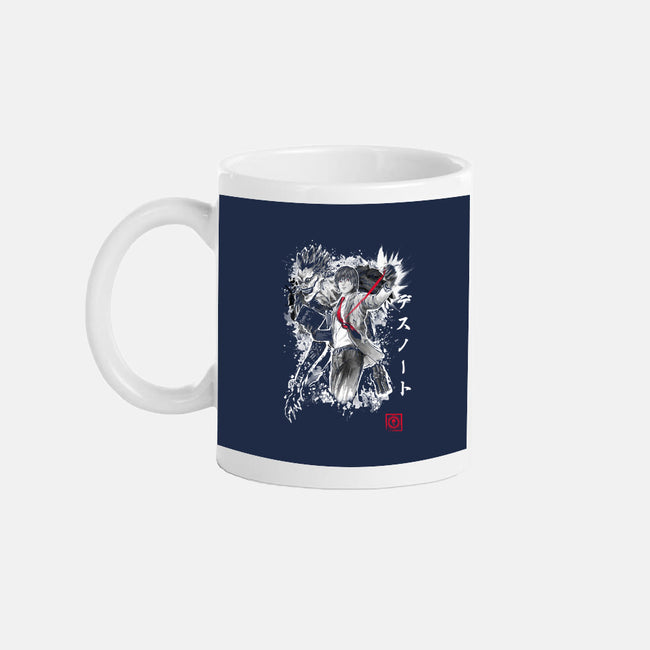 God of The New World-none glossy mug-DrMonekers