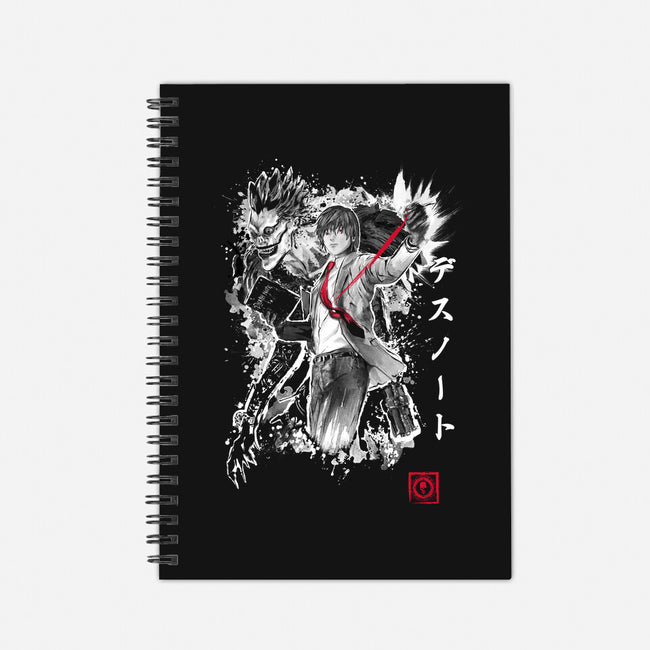 God of The New World-none dot grid notebook-DrMonekers