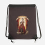 God Save the Quinn-none drawstring bag-saqman