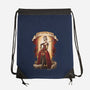 God Save the Quinn-none drawstring bag-saqman