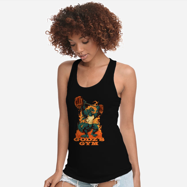 Godz's Gym-womens racerback tank-brianallen
